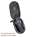 Fits BEBONCOOL/LNKOO/KAKY/HUACAM/eSun/Targus RF 2.4GHz Wireless Presenter Remote Presentation USB Control PowerPoint PPT Clicker Pointer Hard EVA Protective Case Carrying Bag by Hermitshell