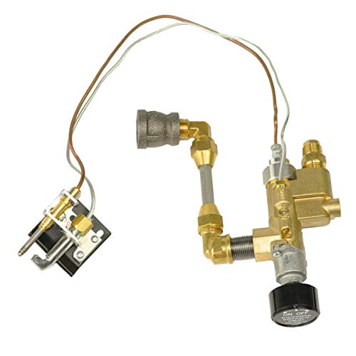 Dreffco Gas Vented Gas Log Fireplace Safety Pilot Kit (90K BTU Natural Gas) - Thumbnail 2