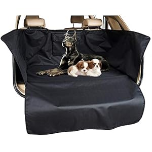 Teuffe Universele kofferbakbescherming voor honden, kofferbakdeken, kofferbakmat, hondendeken met bumperbescherming en…
