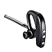 Bluetooth Headset, Aumet Wireless Business Earpieces/Headphones with Microphone – Lightweight and Noise Reduction Earphones/Earbuds for Cell Phones-Black +silver