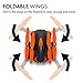Force1 Foldable Drone with 720p HD Drone Camera Live Video, Altitude Hold and 1 Key Control Quadcopter