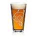 Invader Zim - Gir - Etched Pint Glass