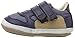 Robeez Boys' Jaime Sneaker, Navy, 12-18 Months M US Infant