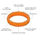 LearnFitFun Silicone Wedding Rings for Women. Thin Stackable Silicon Rubber Engagement Band. by WNDRNG