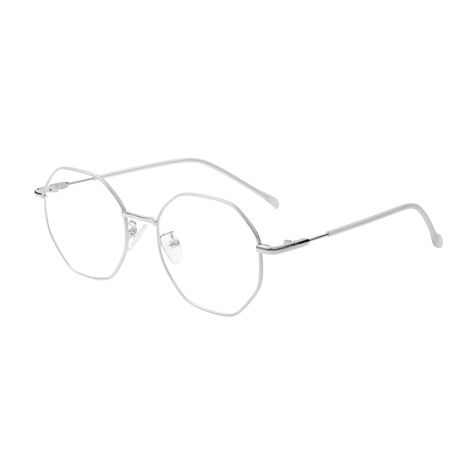 WHHJM Polygon Blue Light Blocking Glasses for Women