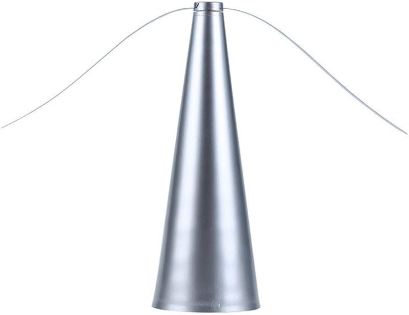 Happyear Fly-Flying Fan Repellent Artifact Insect Killer Safe and Efficient for Indoor and Outdoor Without Using Chemicals,Keep Flies Leave from Your Food (Sliver)