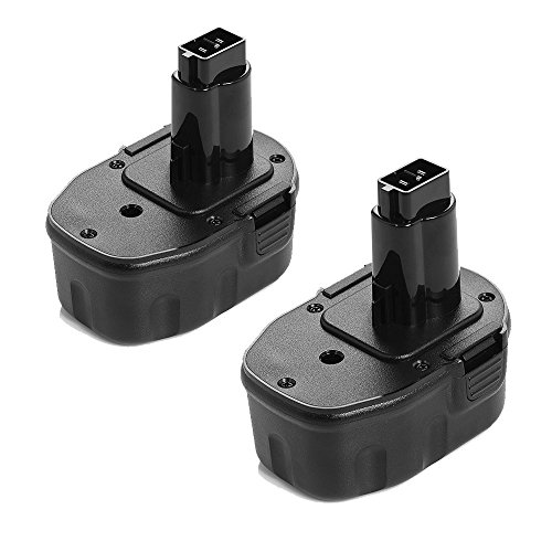 Powerextra 2 PCS 14.4V 3000mAh Replacement Battery for DEWALT DC DW XRP Series Dewalt DC9091 DW9091 DW9094 DW 9094 DC 9091 DE 9038 DE 9091 DE 9092 DC Series Dewalt 14.4 Volt Battery