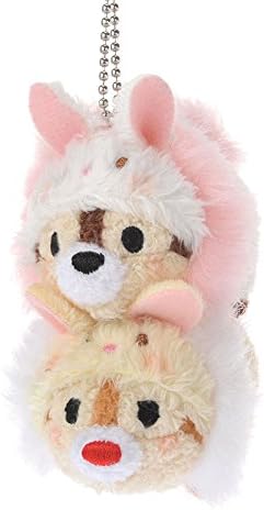 Amazon キーホルダー キーチェーン ぬいぐるみ付き イースター ツムツム チップ デール Tsum Tsum アニメ 萌えグッズ 通販