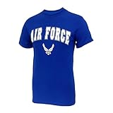 Armed Forces Gear Air Force Logo and Wings T-Shirt