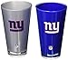 NFL New York Giants 20oz Insulated Acrylic Tumbler Set of 2
