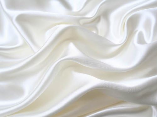 4Pc 400TC Satin Bed Sheet Pillowcase Set DP Lingerie Silky Charmeuse White King