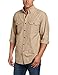 Carhartt Mens Fort Lightweight Chambray Front Relaxed Fit Ls S202 Button Down Shirts, Dark Tan Chambray, Medium US
