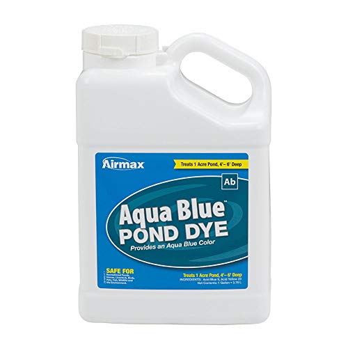 Aqua Blue Pond Dye 4X Concentrate – 32 Oz – Make Your Lake Or Pond Crystal Blue