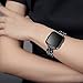 TOYOUTHS Metal Link Compatible with Fitbit Versa 2 Watch Band/Versa Lite/Versa Bands for Women Stylish Dressy Strap Bracelet Replacement Wristbands Accessories for Versa 2 Special Edition, Black
