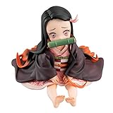 Apehuyuan Anime Demon Slayer Kimetsu no Yaiba Nezuko Kamado PVC Figure Sitting Ver. Statue Action Collectible Figure Toys