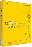 Office Mac Home & Student 2011 Key Card (1PC/1User)