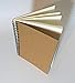 K-Kraft Notebooks Kraft Paper Covers (5 x 7 Notepads Set of 3)