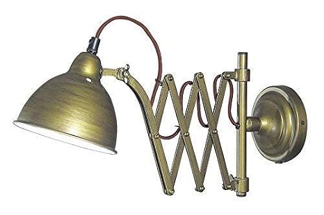 Maritime Wandleuchte Mit Zugschalter In Messing Antik Wandlampe