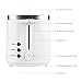 Aicok 2 Slice Cool Touch Toaster with Wide Slot and Manual High-Lift Lever, Rapid Toast