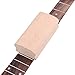 Yibuy Bass Guitar Fretboard Sanding Wood Block 12# Guitar Radius Sanding Block Tool for DIY