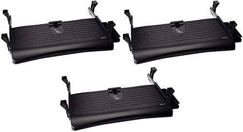 Fellowes Office Suites Underdesk Keyboard Drawer Black Silver