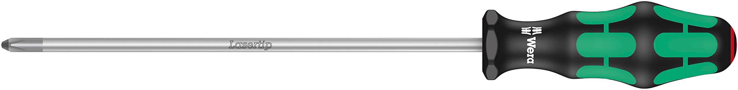 WERA 05008725001 350 PH - 2 x 200 mm Screwdriver for Phillips Screws - Silver
