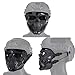 ATAIRSOFT Tactical Protective Adjustable Skull Full Face Mask for Airsoft Paintball Cosplay Costume Party Hockey