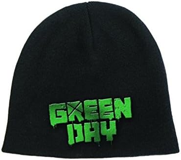 Green Day Beanie Hat: Logo - at Amazon Men's Clothing store