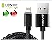 Compatible Barnes & Noble Nook Color LED Lit Charging Sync Data Cable. Lit Tip indicates 