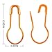 Biubee 1000 Pcs 20 Colors Bulb Gourd Pins- Metal Calabash Safety Pins Pear Shaped Pins for Knitting Stitch Markers, Sewing Clothing DIY Craft Making