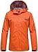 wantdo Women's Waterproof Trench Coat Lightweight Rain Jacket Packable Windbreaker with Hood