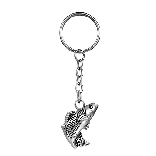 COCO ParkCyprinoid Jump Over Dragon Door Urn Pendant Keychain Fish Cremation Jewelry for Ashes Memorial Keepsake