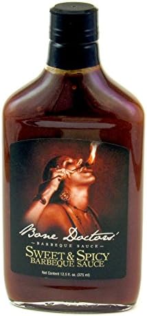 BONE DOCTORS Bbq Sauce Sweet Spicy, 12.5 OZ