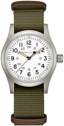 Amazon.com: Hamilton Khaki Field Mechanical Men's Watch, 38mm