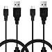 2Pcs Pack PS3 Controller Charger Charging Cable Sync Cord, 3M 10ft Mini USB Charge and Play Cable for PS Move/PS3/PS3 Slim Wireless Controller