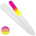 Bona Fide Beauty Genuine Czech Crystal Glass Nail Files - Gentle Nail Care - Designed for Regular Use - File in Any Direction