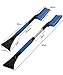GOSTAR Snow Ice Brush Extendable with Foam Grip 32 Inches Length Adjustable for Car SUV