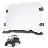 Orion Motor Tech UTV Full Windshield, Compatible with Polaris Razor, 15-18 RZR 900, 15-18 RZR 4 900, 15-18 RZR S 900, 15-18 RZR XC 900, 14-18 RZR 1000, 16-18 RZR S 1000, 16-18 RZR XP Turbo, 14-18 RZR