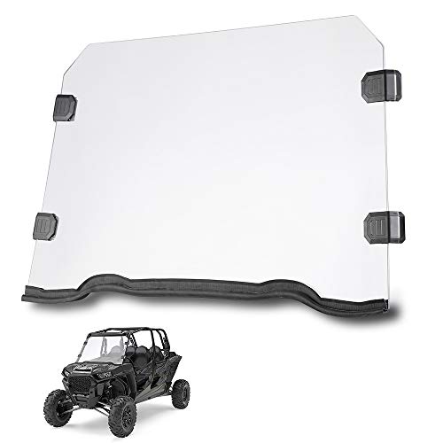 Orion Motor Tech UTV Full Windshield, Compatible with Polaris Razor, 15-18 RZR 900, 15-18 RZR 4 900, 15-18 RZR S 900, 15-18 RZR XC 900, 14-18 RZR 1000, 16-18 RZR S 1000, 16-18 RZR XP Turbo, 14-18 RZR