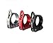 GUB CX18 Aluminum Alloy Bicycle Seatpost Clamp Quick Rlease Bike Seatpost Clamp (Black, 31.8mm)