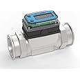 FLOMEC G2 Series, Turbine, High-Temperature Brew Meter, 1-1/2 Inch Pipe Size, 2 Inch Tri-Clamp Fitting G2S15TH9GMX