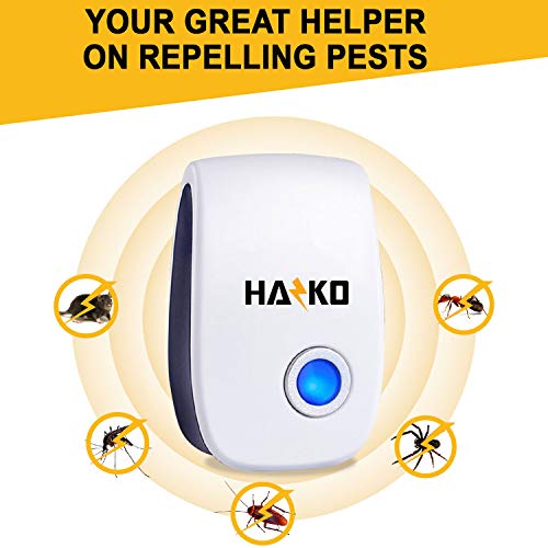 GADINO HAZKO Ultrasonic Pest Repellent Ultrasound Pest Control for