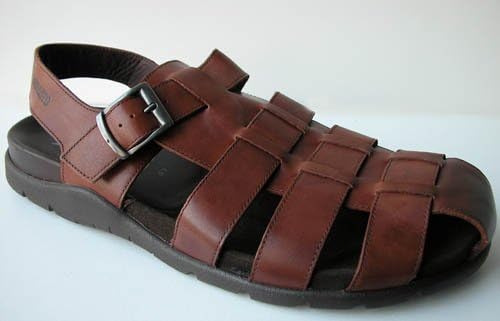 Amazon.com | Mephisto Men's TATIUS Fisherman Sandals Brown 14 M | Sandals