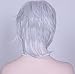 Deifor Women Fashionable Short Curly Fluffy Layers Oblique Bangs Cosplay Wigs