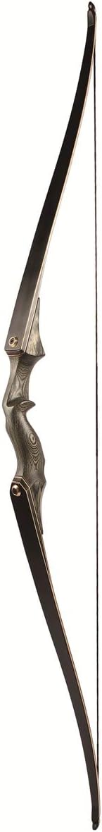 ROTOSAFETY Takedown Recurve Bow 60", 30-40lbs Archery Laminated Handmade Wood Longbow Adult for Outdoor Hunting Practice Shooting