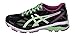ASICS Womens GT-1000 5 Running Shoe, Black/Green/Orchid, 7 B(M) US