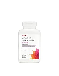 Suplemento diario Ultra Mega 50 Plus para mujeres de GNC , 1, 1