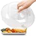 Microwave Plate Cover, Microwave Cover for Food BPA Free Microwave Splatter Guard, Anti-Splatter Plate Lid with Steam Vents,Dishwasher Safe,11.8 Inch primary