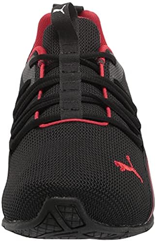 New PUMA Men's Axelion NXT Running Shoe Black/Urban Red 12 in