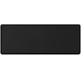 Black 31.4"x11.8"Extended Large Gaming Mouse Pad, XL Large Non-Slip Rubber Base Mousepad with Stitched Edges,Waterproof Keyboard Mouse Mat Desk Pad